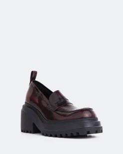 Loafers-L'INTERVALLE Legend Burgundy