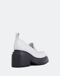 Loafers-L'INTERVALLE Legend White Leather