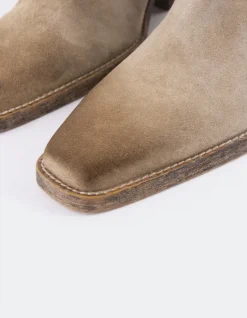 Western-L'INTERVALLE Lewisham Nude Suede