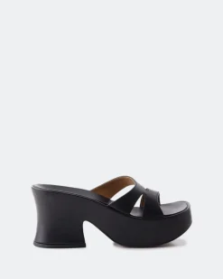Platform-L'INTERVALLE Lexus Black Leather
