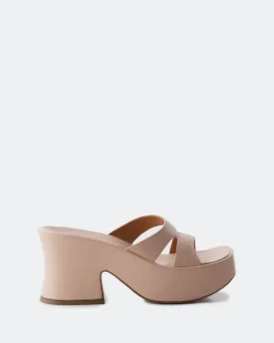Platform-L'INTERVALLE Lexus Light Pink Leather
