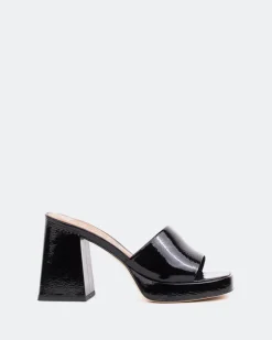 Platform-L'INTERVALLE Lido, Black Naplack/Naplack Noir