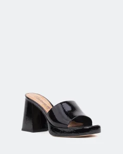 Platform-L'INTERVALLE Lido, Black Naplack/Naplack Noir