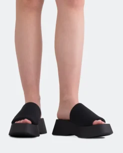 Platform-L'INTERVALLE Liu Black Lycra