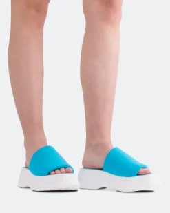 Platform-L'INTERVALLE Liu Blue Lycra