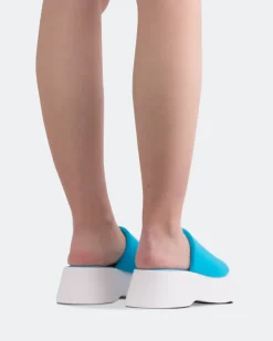Platform-L'INTERVALLE Liu Blue Lycra