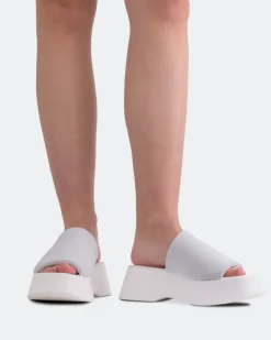Platform-L'INTERVALLE Liu White Lycra