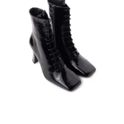 Ankle Boots-L'INTERVALLE Lockwood Black Leather