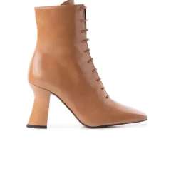 Ankle Boots-L'INTERVALLE Lockwood Camel Leather