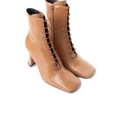 Ankle Boots-L'INTERVALLE Lockwood Camel Leather
