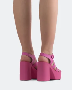 Fisherman|Platform-L'INTERVALLE Loup Fucshia Leather