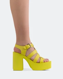 Fisherman|Platform-L'INTERVALLE Loup Yellow Leather