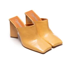 Mules-L'INTERVALLE Loutro Nude Leather
