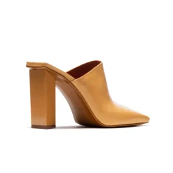 Mules-L'INTERVALLE Loutro Nude Leather