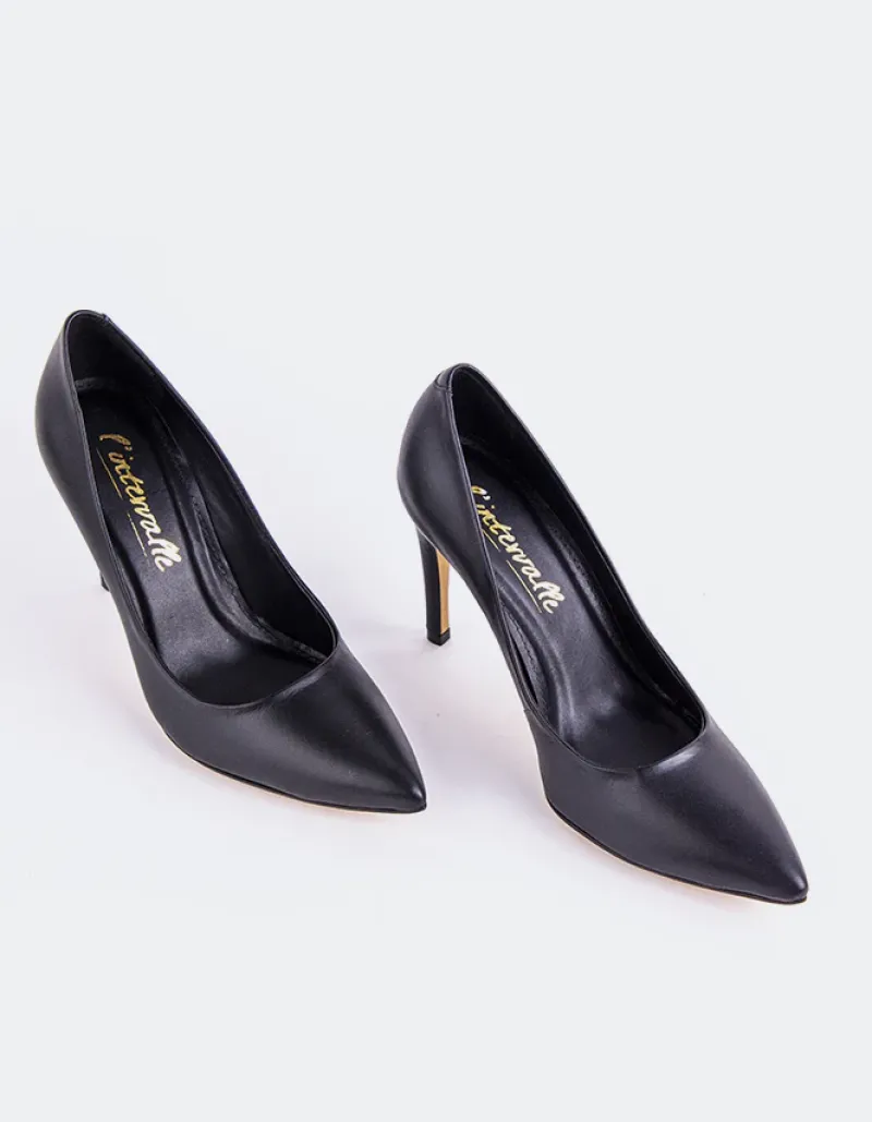 Pumps-L'INTERVALLE Love Black Leather