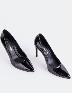 Pumps-L'INTERVALLE Love Black Patent