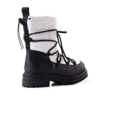 Ankle Boots-L'INTERVALLE Luisville White Nylon