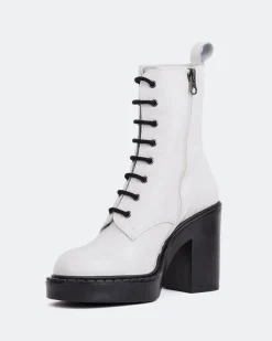 Platform|Lace-up-L'INTERVALLE Maldon Off White Naplack