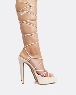 Platform|Strappy-L'INTERVALLE Malibu Off White Leather
