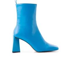 Ankle Boots-L'INTERVALLE Mannedorf Blue Leather