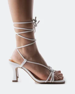 Strappy-L'INTERVALLE Manola White Leather