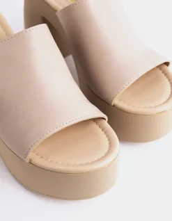 Platform-L'INTERVALLE Marousi Nude Leather