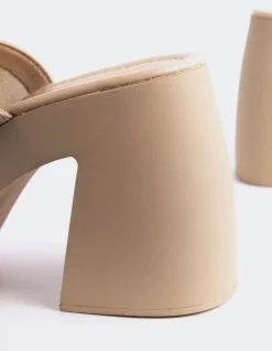 Platform-L'INTERVALLE Marousi Nude Leather
