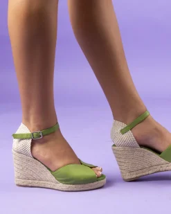 Wedges-L'INTERVALLE Marzia Pink Leather