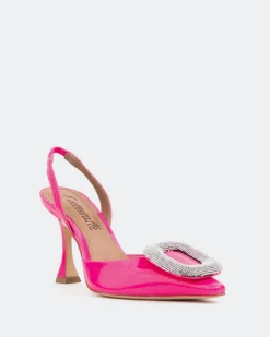 Slingbacks-L'INTERVALLE Mayta Pink Naplack