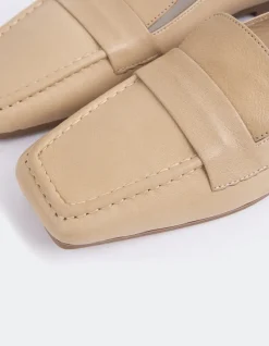 Loafers-L'INTERVALLE Medici Camel Leather