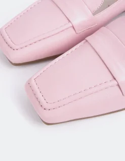 Loafers-L'INTERVALLE Medici Pink Leather