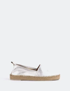 Espadrilles-L'INTERVALLE Medusa Silver Metal