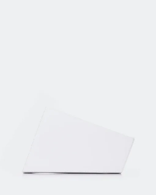 Clutch-L'INTERVALLE Meeka White Leather