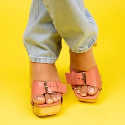 Wood Sandals|Mules-L'INTERVALLE Micro Black Leather