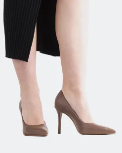 Pumps-L'INTERVALLE Moraya Brown Leather