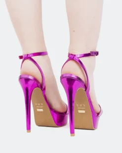 Platform|High Heels-L'INTERVALLE Morena Pink Mirror