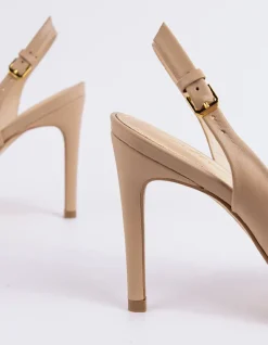 Slingbacks-L'INTERVALLE Morisha Nude Leather