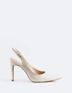 Slingbacks-L'INTERVALLE Morisha Off White Patent
