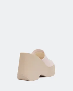 Wedges-L'INTERVALLE Moss Nude Leather