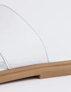 Flats-L'INTERVALLE Mostar White Leather