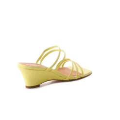 Wedges-L'INTERVALLE Muelle Yellow Leather