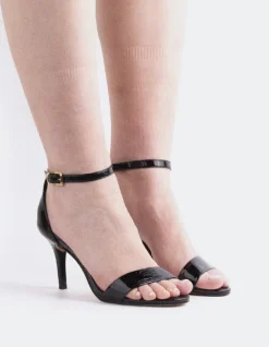 Mid Heels-L'INTERVALLE Nattie Black Naplack
