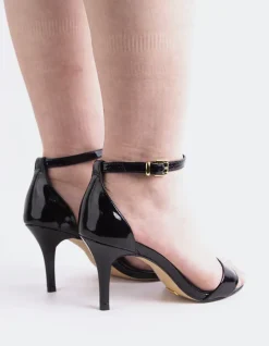 Mid Heels-L'INTERVALLE Nattie Black Naplack