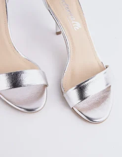 Mid Heels-L'INTERVALLE Nattie Silver Leather