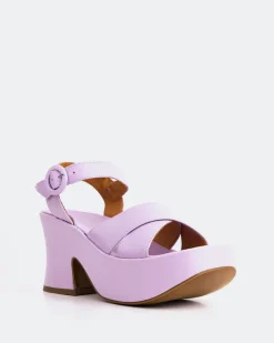 Platform-L'INTERVALLE Nerissa Lilac Leather