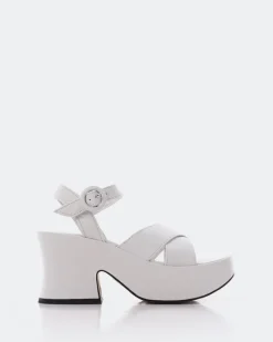Platform-L'INTERVALLE Nerissa White Leather