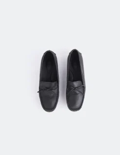 Loafers-L'INTERVALLE Nhuna Black Leather
