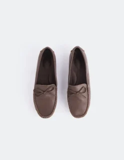 Loafers-L'INTERVALLE Nhuna Brown Leather