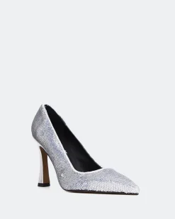 Pumps-L'INTERVALLE Norah Silver Sequins