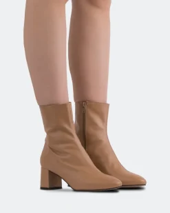 Ankle Boots-L'INTERVALLE Norlyn Tan Leather